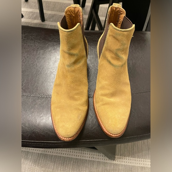 Tecovas The Chance Men's suede Chelsea Boots US 9.5 D - Picture 3 of 7